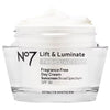 No7 Lift & Luminate Triple Action Fragrance Free Day Cream SPF 30 - Broad Spectrum Anti Aging Face Cream - Hydrating Hibiscus Peptides & Hyaluronic Acid + Brightening Emblica & Vitamin C (50ml)