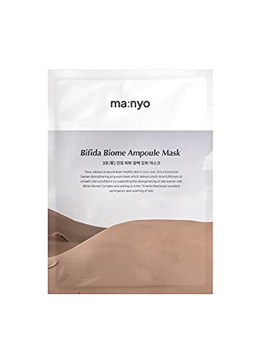 ma:nyo Bifida Biome Ampoule Mask 10 Pack Replenishing Firming Korean Beauty