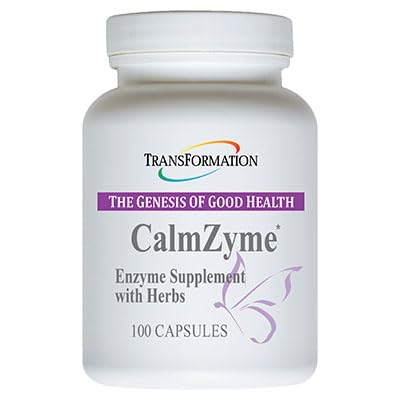 CalmZyme, 100 Capsules - #1 Practitioner Recommended - Maximize Digestion of Nutrients, Production of Energy and Aid in Immune Support by Transformation Enzymes