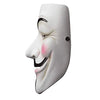 NEVLANTII V for Vendetta Guy Fawkes Mask Quality Anonymous Mask Halloween Costume Hackers Mask Cosplay Party Mask One Size