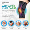 BODVITALS Knee Brace - Knee Compression Sleeve - Sports Care Knee - For Men And Women, Running, Indoor & Outdoor Sports, Gym, Cycling, Football, Basketball And Weightlifting (1 pc pack)