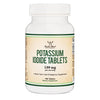 Potassium Iodide 130mg Tablets - Emergency Use for Exposure - 180 Count, 3 Month Supply - Double Wood Supplements