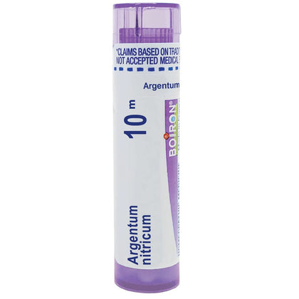 Boiron Argentum Nitricum 10M for Apprehension with Heartburn - 80 Pellets