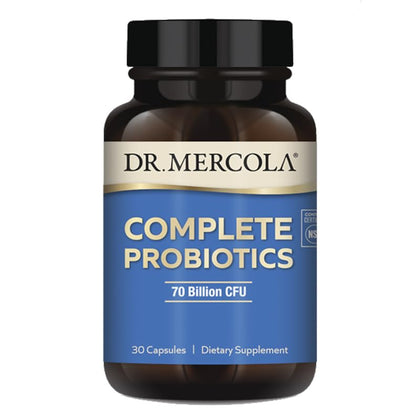 Dr. Mercola Complete Probiotics - 100 Billion CFU - 30 Capsules