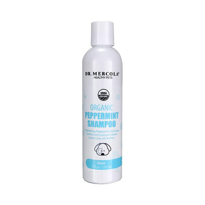 Dr. Mercola Organic Peppermint Shampoo for Dogs - 8 fl oz