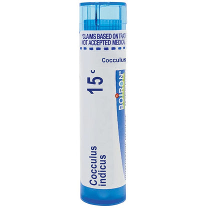 Boiron Cocculus Indicus 15C Md 80 Pellets for Motion Sickness with a Need to Lie Down