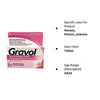 Easy to Swallow GRAVOL (30 tablets) Antinauseant for NAUSEA, VOMITING, DIZZINESS & MOTION SICKNESS