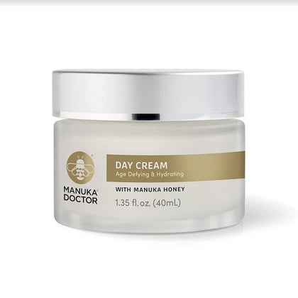 Manuka Doctor Day Cream - Age Defying and Hydrating Face Moisturizer with Manuka Honey, Firming, Helps Refine Fine Lines & Wrinkles (1.35 Fl Oz)