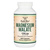 Magnesium Malate Capsules (420 Count) - 1,500mg Per Serving (Magnesium Bonded to Malic Acid), Third Party Tested, Vegan Friendly, Gluten Free by Double Wood Supplements