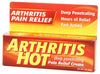 Arthritis Hot Penetrating Pain Relief Creme 3 oz., Fast Acting Creme With Menthol 10% (Pack of 6)