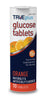 TRUEplus Glucose Tablets, Orange Flavor - 6X 10ct Tubes