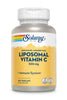 SOLARAY Liposomal Vitamin C 500 mg Healthy Immune System, Collagen Synthesis & Antioxidant Support Buffered w/Fatty Acids 100 VegCaps