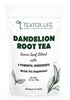 Dandelion Root Tea for Liver Cleanse (pack of 1 85g) with Milk Thistle, Burdock Root, Licorice Root, Ginger Root, Turmeric Root, and Liver Detox Support Tea Blend to Help Boost Immunity & Cleanse