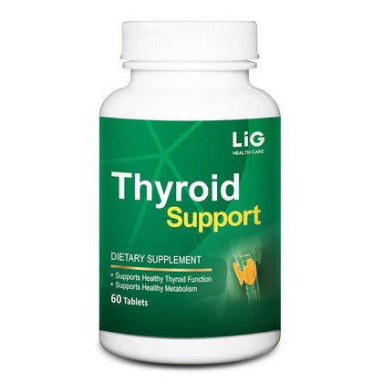 LIG Thyroid Support-Natural Supplement for Goiter & Hashimoto's Thyroiditis-Balance Hormone Levels-Maintain Thyroid Gland Function