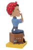 Royal Bobbles Rosie The Riveter Collectible Bobblehead Statue