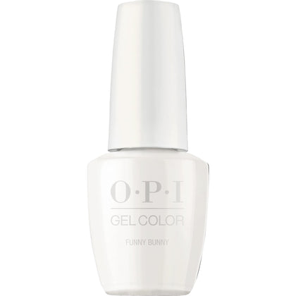 OPI GelColor, Funny Bunny, White Gel Nail Polish, 0.5 fl oz