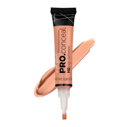 L.A. Girl Pro Conceal HD Concealer, Peach Corrector, 0.28 Ounce