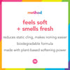 Method Fabric Softener; Beach Sage; 53.5 Ounces; 45 Loads; 1 pack; Packaging May Vary