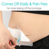 Waterproof Wound Adhesive Bandage Shower Cover Island Dressing Bordered Gauze with Non-Stick Pad for Knee Hip Replacement Arm Leg Incision Post Back Abdomen Sacrum Disc Spinal Surgery 4