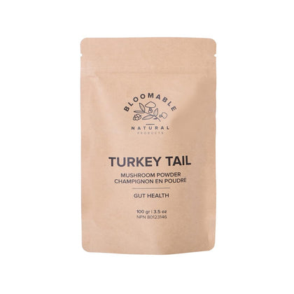 Bloomable Turkey Tail Mushroom Powder I Gut Health and Immunity (3.5 oz/100 gr)