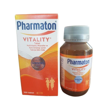 Pharmaton Ginseng Extract G115 (100 Capsules) Swiss Quality New Package Same Formula Clinical Proven.