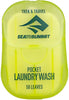 Sea To Summit Trek & Travel Pocket Laundry Wash (50 Leaves/ .5 Ounce), Green Tea