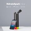 Hidrate Spark PRO Smart Water Bottle - Tracks Water Intake with Bluetooth, LED Glow Reminder When You Need to Drink - Chug Lid, 21oz, Black