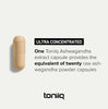 Toniiq 26,000mg 20x Concentrated Extract - 10% Withanolides - Ultra High Strength Ashwagandha Capsules - Wild Harvested in India - Highly Concentrated and Bioavailable Supplement - 90 Veggie Capsules