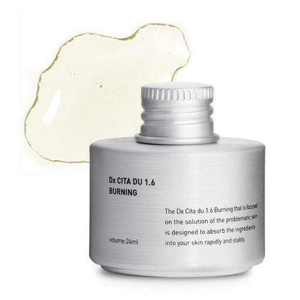 DEMAR3 DX CITA DU 1.6 Burning 1st serum, Brightening & reduces wrinkles for oily and troubled, acne skin, with niacinamide, hyaluronic acid, collagen, 24ml, 0.81 fl oz