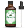 SIVA ORGANICS Siva Camphor Essential Oil 4 Fl Oz - 100% Pure, Natural, Undiluted, Premium Therapeutic Grade, Great for Skincare, Smooth Hair, Diffuser, Aromatherapy, Soap & Candle