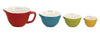 Bowl Shaped Measuring Cups (Set of 4 Sizes)