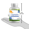 Zahler L-Tryptophan 500mg Supplement, Contains 500mg of L-Tryptophan, Kosher, 60 Capsules