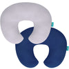 Biloban Nursing Pillow Cover 2 Pack Fit Boppy Nursing Pillow Breathable & Skin-Friendly Nursing Pillow Slipcovers for Breastfeeding Mom Comfortable & Machine Washable Nursing Pillow Covers