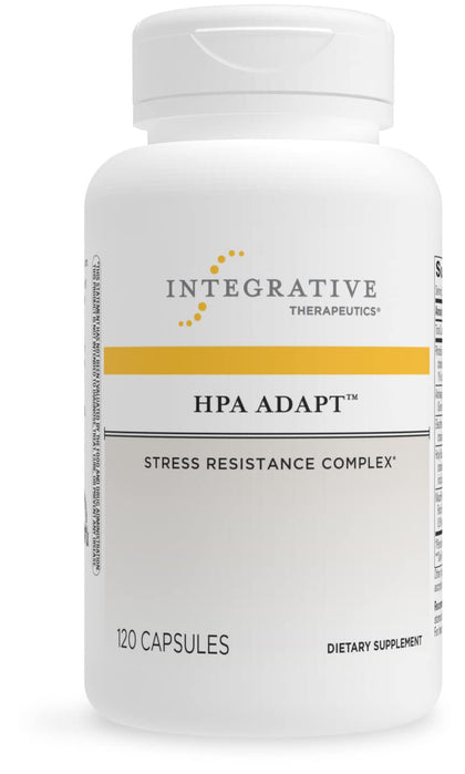 Integrative Therapeutics HPA Adapt - Supports a Healthy Stress Response* - Positive Outlook Supplement with Ashwagandha, Maca, Holy Basil & Rhodiola - Gluten-Free & Soy-Free - 120 Vegan Capsules