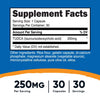 Nutricost Tudca 250mg, 30 Capsules (Tauroursodeoxycholic Acid) - Gluten Free, Non-GMO