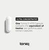 Toniiq Ultra High Strength 5HTP Capsules - 99%+ Highly Purified and Bioavailable - 12:1 Concentrated Extract - 200mg - 90 Veggie Capsules