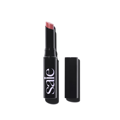 Saie Lip Blur Soft-Matte Hydrating Lipstick - Longwearing, Shine-Free + Hydrating Lip Color - Buildable Shades with Matte Coverage - Modern (0.07 oz)