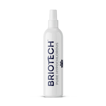 BRIOTECH Pure Hypochlorous Acid Spray and Cleanser, Original Premium HOCl Topical Solution, Multi-Purpose Cleaner, Family Approved & Pet Friendly, 8 fl oz