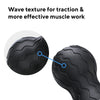 Therabody Wave Series Wave Duo - Ergonomically Contoured Foam Roller. Bluetooth Enabled Muscle Roller for Your Back, Neck & Spine with 5 Customizable Vibration Frequencies in Therabody App