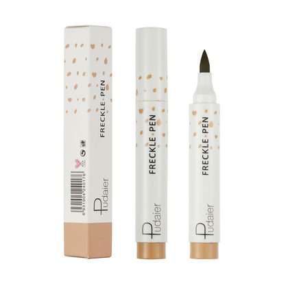 Freckle Pen 2 Pcs Light Brown Natural Like Face Freckle Makeup Pen 0.17 Fl Oz