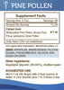 Secrets of the Tribe Pine Pollen Tincture Alcohol-Free Extract, Wildcrafted Pine Pollen (Scots Pine, Pinus sylvestris) Dried Pollen (2 FL OZ)
