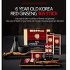 JUNGWONSAM 6 Years Korean Red Ginseng 365 Stick