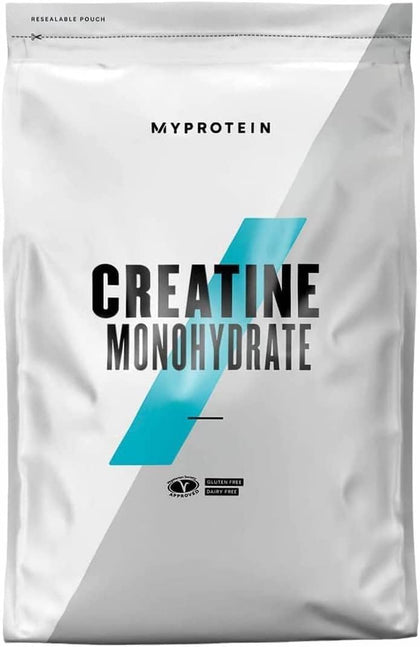 Myprotein Creatine Monohydrate Powder, 1.1 Lb (100 Servings) Pure Unflavored Creatine Powder, Post/Pre Workout Supplement for All Sports and Exercises, Gluten Free, Vegan, Dissolves Easy