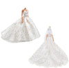 E-TING 2 pcs Beautiful Bride Clothing Party Ball Dresses for Girl Dolls