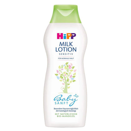 HiPP Baby Gentle Milk Lotion with organic almond oil - 11.84 fl.oz / 350ml