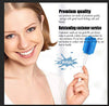 Wellgler's Disposable oral swabs,mouth swabs sponge Dental Swabs Unthreated ?100pcs Blue)