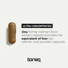 Toniiq Ultra High Strength Valerian Root Capsules - 1,300mg 4X Concentrated Extract - Highly Concentrated and Bioavailable - 120 Capsules