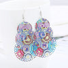 Funky Lightweight Bohemian Geometric Drop Earrings | Fashion Statement For Women & Girls