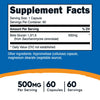 Nutricost Beta Glucan 500mg 1,3/1,6 D-Glucan, 60 Vegetarian Capsules - Gluten Free, Non-GMO