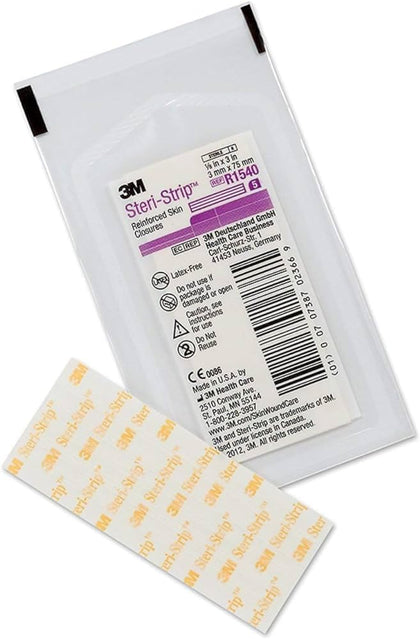 3M STERI STRIP SKIN CLOSURES 1/8'' X 3'' 10 PKG/5